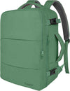 Taygeer Travel Backpack for Women Men, 40L Airline Approved Carry On Backpack with 17.3 inch Laptop Compartment, TSA Friendly Daypack, Backpack for Business Hiking Travel, Peridot Green