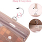 Toiletry Bag for Women, Travel Toiletry Bag with Hanging Hook Makeup Organizer, Waterproof Large Capacity Travel Bag for Accessories, Shampoo, Full Sized Container, Toiletries,Pink