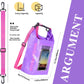 IP68 Waterproof Dry Bag, 2L - Roll Top Waterproof Pool Bag，Dry Bags for Kayaking Waterproof-w/Phone Pouch,Large Waterproof Phone Pouch,Boating & Kayak Accessories Camping (Purple 5L)