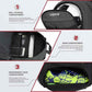 LARIPOP Soccer Backpack Soccer Bag with Ball Holder & Shoe Compartment Youth Sports Equipment Training Bag