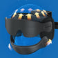Travel Pillow Combo with Chin Strap, Airplane Pillows with 3D Eye Mask for Sleeping, 360° Support Plane Head Strap for All Plane Seats, Long Flights Essentials, Stop Bobblehead, Pink
