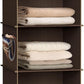 Simple Houseware 5 Shelf Hanging Closet Organizer, Brown
