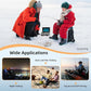 Eyoyo Underwater Fishing Camera Waterproof 1000TVL Video Fish Finder 7 inch LCD Monitor 12pcs IR Infrared Lights for Ice Lake and Boat Fishing (50m Cable)