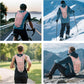 Lightweight Hydration Backpack 2L Water Bladder Pack for Running, Cycling, Hiking – Anti-Theft Water Backpack with Phone Holder, Trekking Pole Holder & Reflective Strips for Men & Women