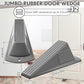 Frienda 12 Pcs Jumbo Door Stoppers Heavy Duty Door Stopper Tall up to 2inch Tall Wedge TPR Large Wedge Stackable Big Rubber Doorstop for Hotel Carpet Hardwood Concrete and Tile (Gray)
