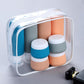 Travel Bottles for Toiletries 8 Pack, Tsa Approved Travel Size Toiletries 3 oz, Travel Containers for Toiletries, with Clear Bag, Leak Proof Silicone Squeezable Travel Essentials Creams Jars