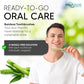 12 Pack Disposable Bamboo Toothbrushes with Toothpaste Built in - Prepasted Toothbrushes Individually Wrapped - Single Use Waterless Tooth Brush with Soft Bristles for Hotel, Camping, Travel