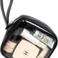KOTORA TSA Approved Toiletry Bag with Mini Clear Makeup Bag Travel Size Beach Pool Bag Car Accessories for Women Her (Clear Mini-Black)