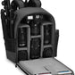 CADeN Camera Backpack Bag Professional for DSLR/SLR Mirrorless Camera Waterproof, Camera Case Compatible for Sony Canon Nikon Camera and Lens Tripod Accessories Gray