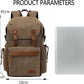 Camera Bag; Professional UAV Camera Backpack;Anti-Theft Camera Bag with Rain Cover; Large Capacity Photography Backpack（Coffee）, A3091