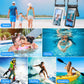 Double Space Waterproof Phone Pouch, 2 Pack Waterproof Phone Case with Lanyard for iPhone 16 15 Pro Max Galaxy S23 Pixel 7a up to 8.5’’, Cellphone Dry Bag for Beach Vacation Travel Cruise Essentials