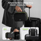 EPICKA Electronics Organizer Travel Case - Cable Organizer Bag for Travel Accessories, Tech Pouch for Cords, Charger, Adapter, Cables, Power Bank, Waterproof Storage Bag with Luggage Strap, Black