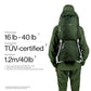Vandra™ Forest - Scandinavian Hiking Baby Carrier Backpack - Gravity Lock™ Hard-Shell Frame - Nest Child Carrier for Toddler & Kids - Dust Bag, Alu Tag & More Included