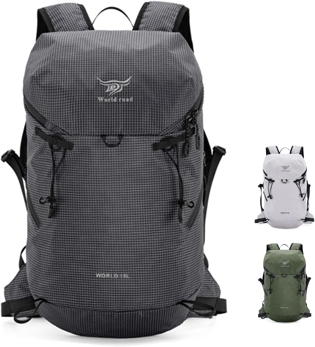 15L Hydration Backpack with 2L Water Bladder Water Backpack for Women, , Lightweight & Comfortable Running Vest for Running, Hiking, Cycling, Climbing, Camping, Biking,Rave - Roamly