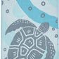 Sand Cloud Oversized Turkish Beach Towel (Bruno Blue) - 100% Certified Cotton Turkish Bath Towels - Sand Free & Quick Dry Large Beach Towel for Pool, Yoga, Picnic & Travel - As Seen on Shark Tank