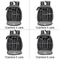 CADeN Camera Backpack Bag Professional for DSLR/SLR Mirrorless Camera Waterproof, Camera Case Compatible for Sony Canon Nikon Camera and Lens Tripod Accessories Gray