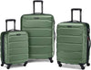Samsonite Omni PC Hardside Expandable Luggage with Spinner Wheels, 3-Piece Set (20/24/28), Army Green