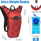 Zavothy Hydration Backpack with 2L Hydration Bladder Water Backpack for Hiking Hydration Pack for Running Cycling Hiking