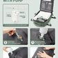 Vacuum Backpack Travel Laptop Backpacks For Women Men Carry On Backpack With Vacuum Compression Bags Seal Packing Personal Item Travel Bag Vacpack Backpacks With Pump Olive Green - Roamly