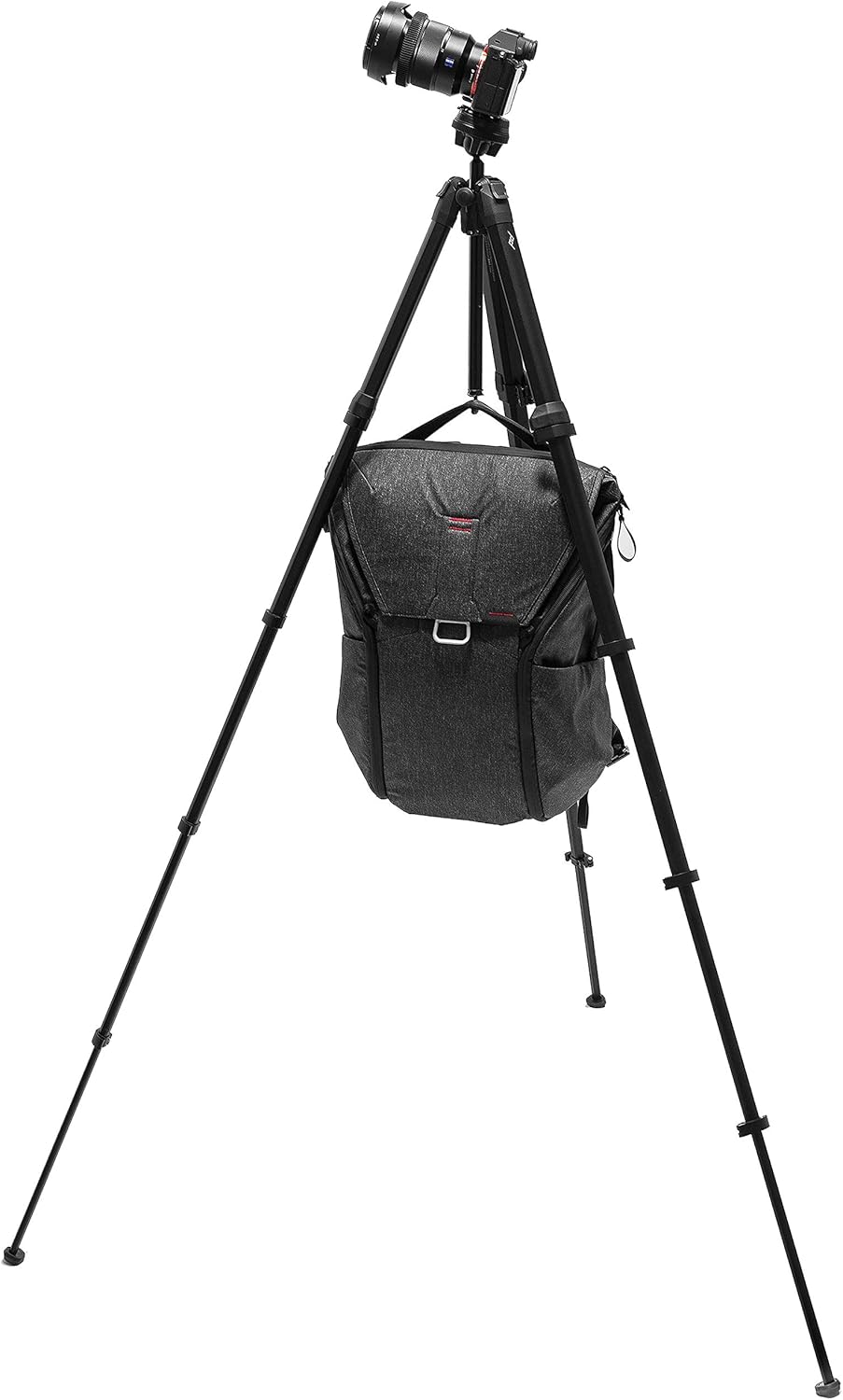 Peak Design Travel Tripod, Aluminum, Compact Design, Quick Setup and Takedown, Pro-Level Stability, Ergonomic Ball Head, Compact and Portable Travel Tripod for Camera and Phone, 20 lb Capacity