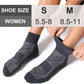 CS CELERSPORT 6 Pairs Women's Running Ankle Socks Athletic Sport Socks Cushioned