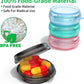 Small Pill Box, (8 Pack) Travel Pill Case Portable Daily Pill Organizer Mini Medicine Storage Container for Pocket Purse Cod Liver Oil Storage Box Earplug Case