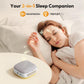 Portable Sound Machine for Travel, White Noise Sound Machine for Sleeping with Night Light, Mini Noise Machine with 20 Quality Non-looping Sounds, Headphone Jack, Memory, Timer for Adults,Hotel