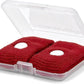 Sea-band Anti-Nausea Acupressure Wristband for Motion & Morning Sickness - 1 Pair Red