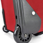 U.S. Traveler Lightweight Rolling 20" Carry On Luggage Softside Suitcase, Red, 2 Wheel Single