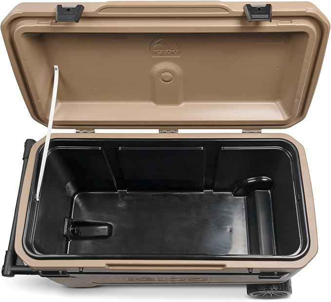 Igloo Maxcold Glide 110Qt Wheeled Cooler | Insulated Hard Shell Ice Chest