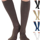 ABSOLUTE SUPPORT Cotton Compression Socks for Women & Men 20-30 mmhg Knee High