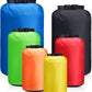6 Pcs Waterproof Dry Bag Sack Lightweight Outdoor Dry Bags 35 L, 20 L, 15 L, 10 L, 5 L, 3 L Waterproof Boat Bag for Kayaking, Backpacking, Hiking, Camping Rafting(Bright Color)