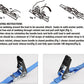 XSTRAP STANDARD Ratchet Tie Down Straps 8PK 1'' x 10 ft - 900 LB Break Strength Cargo Straps for Moving Appliances, Lawn Equipment, Motorcycle (Blue)