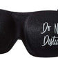 Bucky Ultralight Comfortable Contoured Travel and Sleep Eye Mask, Do Not Disturb, One Size (5824)