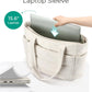 BAGSMART Tote Bag for Women, Lightweight Puffy Tote Bag with Compartments Shoulder Bag Handbag for Travel, Work, Gym,