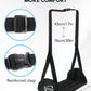 Airplane Foot Hammock, Upgraded Anti-Squeeze Foot Rest for Plane Travel - Relax Your Feet with Better Support, Thickened Foam, Portable Design, and More Comfortable Foot Sling