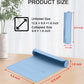 Utensil Box, Tableware Silicone Portable Box Silverware mat, Suitable for Kitchen Utensils, Portable Outdoor Camping Spoon Fork Utensils Storage mat (Blue)