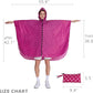 Cloak raincoat Unisex poncho Adult hooded men and women with pockets Mountaineering hiking rainstorm prevention