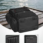 MATEIN Fishing Backpack with 4 Tackle Boxes, Fishing Bag with Rod Holder & Safety Compass & Cooler, Gifts for Fishermen