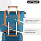 Joyway Carry On Luggage 20 Inch Expandable Suitcase with Spinner Wheel, 3 Piece Hard Shell Luggage Set with TSA Lock(Navy Blue)