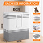 2 Pack Large Home Laundry Basket, Laundry Hamper, Freestanding Waterproof Dirty Clothes Bag, Tall Clothes Hamper - Extended & Reinforced Handles for College Dorm, Family (Light Grey/100L)