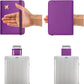 ZOPPEN Passport Holder Wallet, Passport Cover Travel Wallet Women Travel Essentials Accessories Document Organizer Travel Must Haves Rfid Blocking Cover Case for Women and Men, Purple