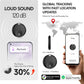 2025 Upgraded Dual-System Tracker for iOS or Android, Bluetooth Smart Tracking Tag/Luggage Tracker/Key Finder/Item Locator/Backpack/Bicycle,(Black)