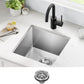 Kraus Kitchen Sink - Kraus Standart Pro 17-Inch Undermount Single Bowl, 16 Gauge Stainless Steel Kitchen Sinks, KHU101-17