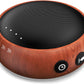 SoundMe Small Sound Machine Brown Noise Machine 30 Soothing Natural Sounds Rain Fan Pink White Noise Machine for Baby Kids Adults with 36 Volume Control Powered by AC or USB Sleep Timer Wood Grain