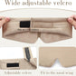 100% Mulberry Silk Sleep Mask Eye Mask for Women Man with Adjustable Band, for Side Sleeper Blackout Sleep Mask for Travel Rest and Office Large Size (Taupe)