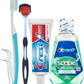 Trektote 6-Piece Travel Size Toothbrush and Toothpaste Set (25 Pack) - TSA Approved Toothbrush Travel Kit - Includes Toothpaste and Mouthwash - Dental Oral Care Kit