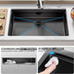30 Inch Undermount Kitchen Sink Stainless Steel, 30x19 Undermount Workstation Sink Single Bowl Commercial 16 Gauge Stainless Steel Kitchen Sinks Black