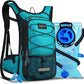 Insulated Hydration Pack Backpack with 3L BPA Free Leak-Proof Water Bladder, Keep Liquids Cool for Up to 5 Hours, Daypack for Hiking, Running, Cycling, Hunting, Climbing