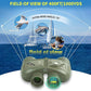 10X50 Waterproof Fogproof Military Marine Binoculars w/Internal Rangefinder & Compass, Marine Binoculars for Adults with BAK4 Prism FMC Lens for Navigation Bird Watching Hunting